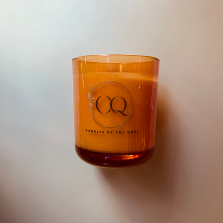 Hand Poured Golden Hour scented soy candle - A Moment in Bloom