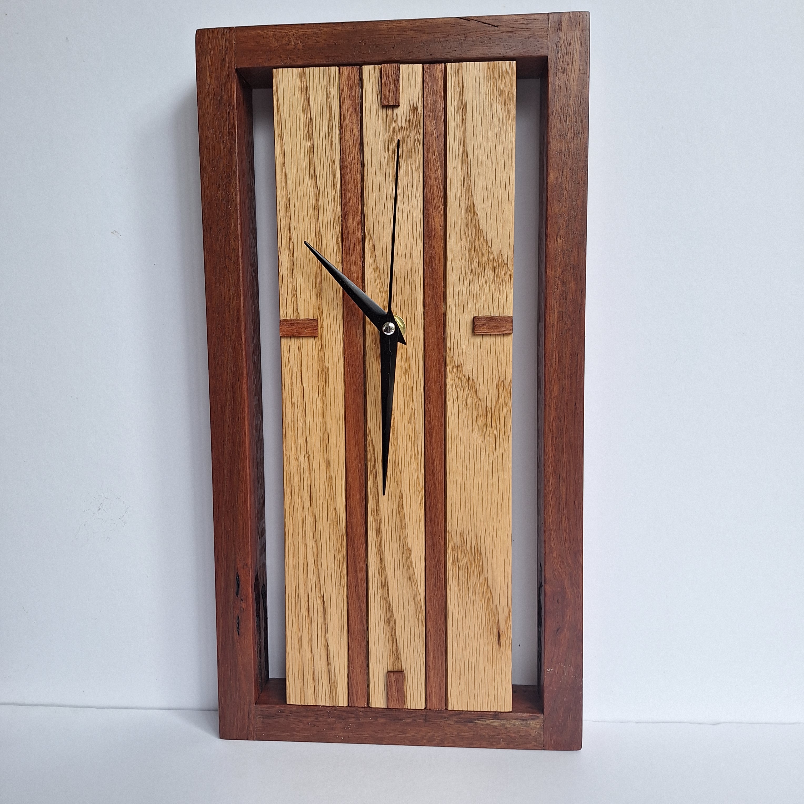 Stunning Timber Wall Clock