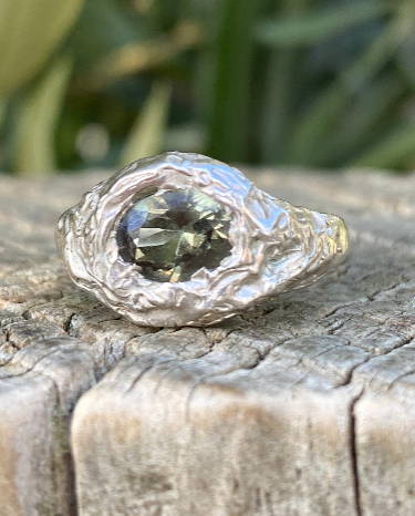 Molten Tourmaline Ring