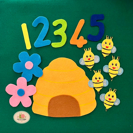 Beehive Felt Board Set