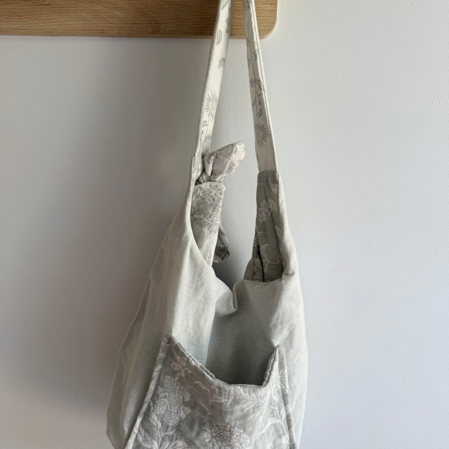 Floral Shoulder Bag - Sage