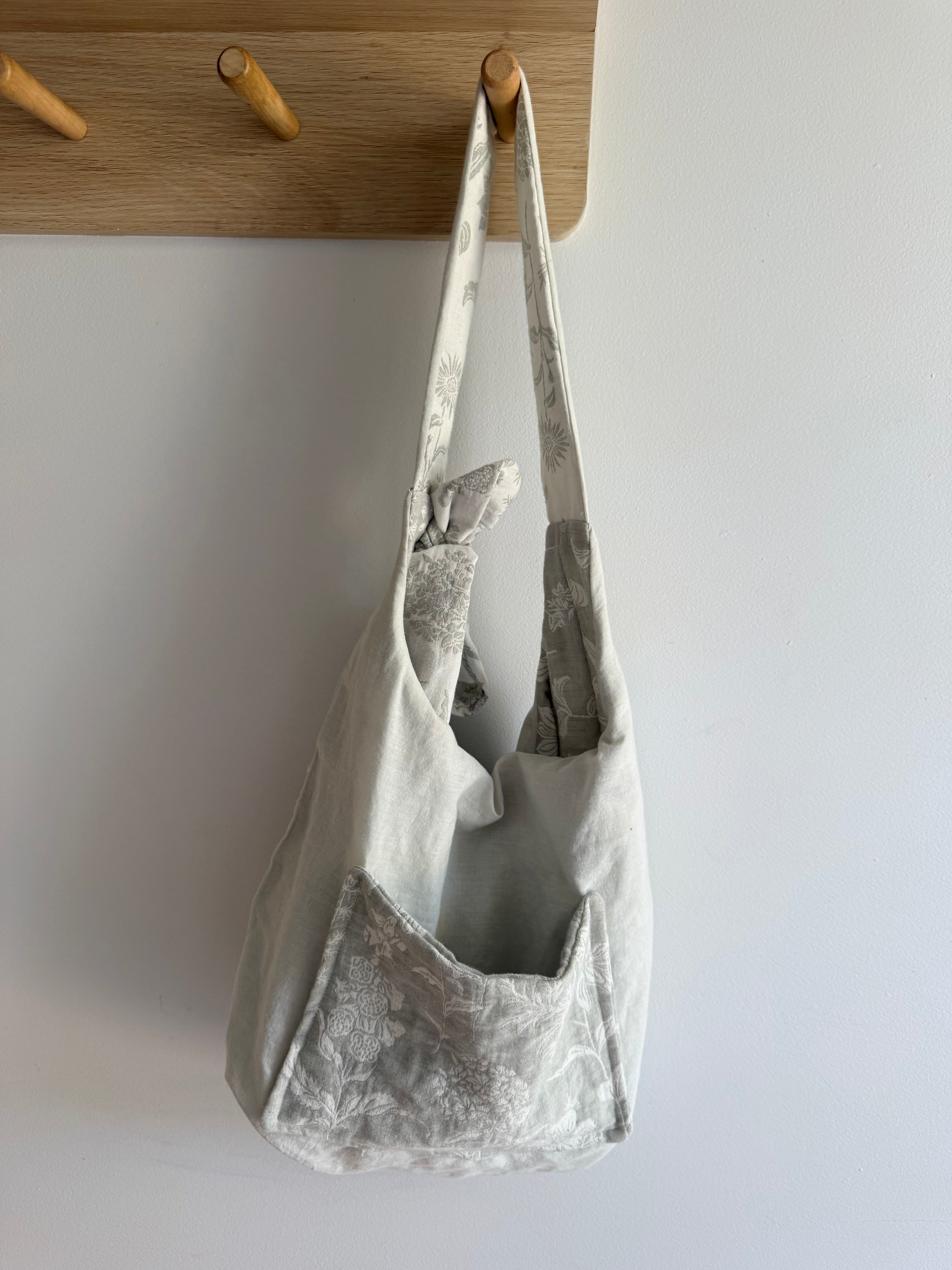 Floral Shoulder Bag - Sage