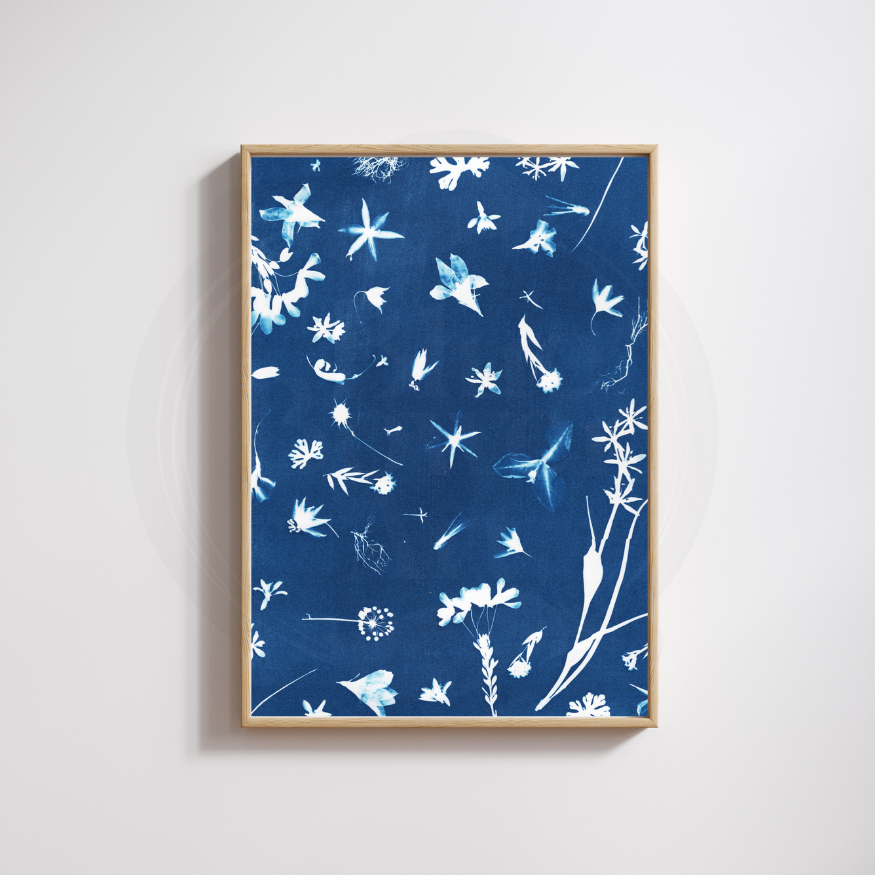 Among the Wildflowers Native Art Print