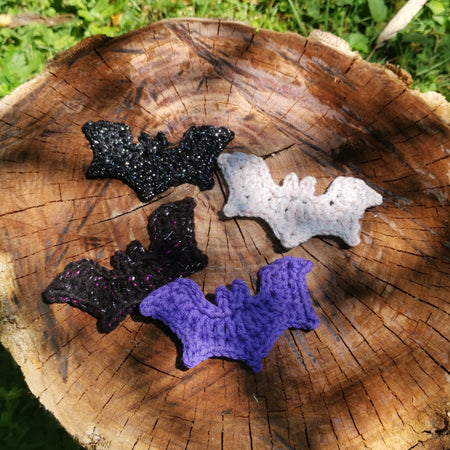 Spooky Sweet Bat Hair Clip