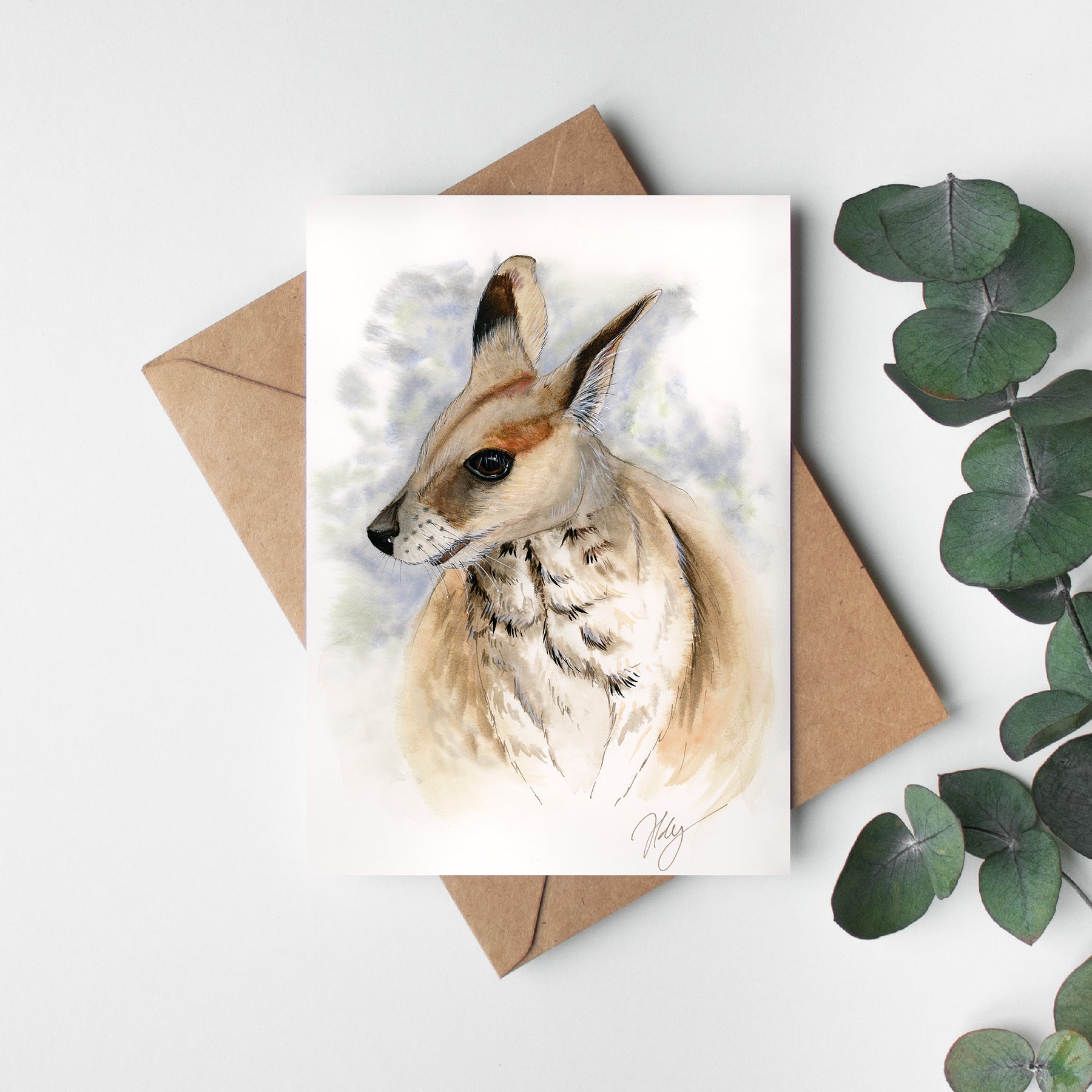 Australian Animals | Watercolour Animal Art | Greeting card