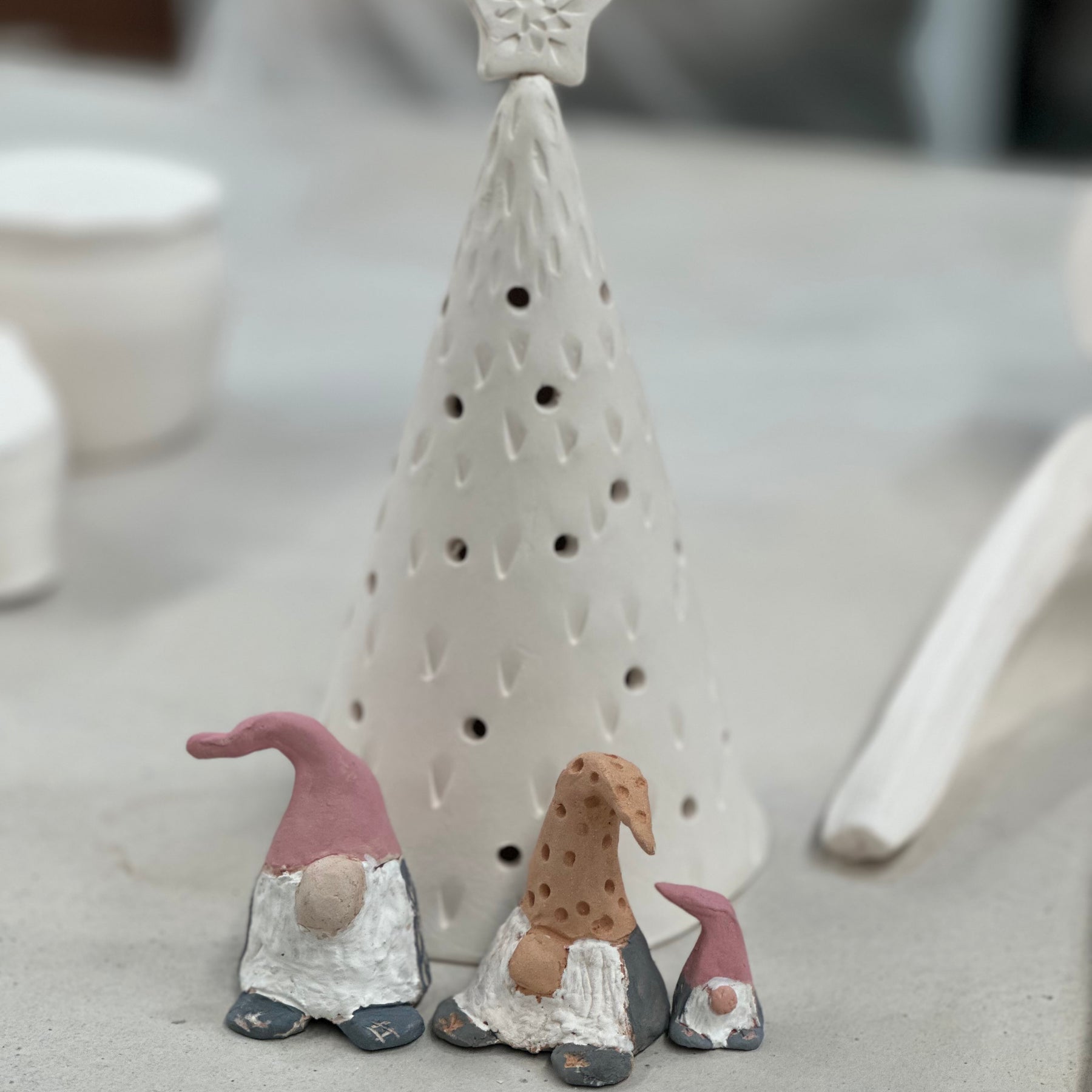 Coming Soon - Ceramic Gonks - Handmade Christmas Gnome