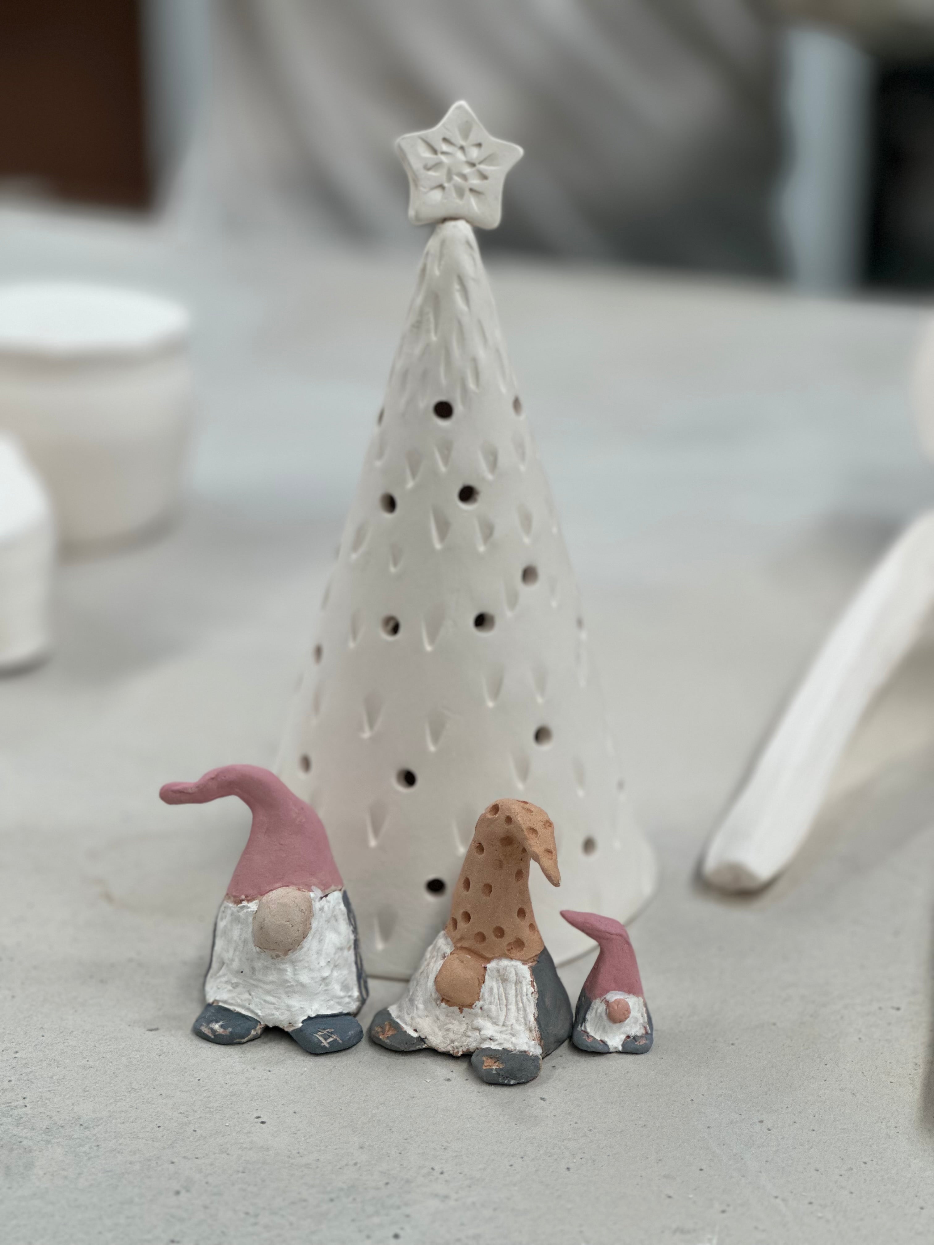 Coming Soon - Ceramic Gonks - Handmade Christmas Gnome