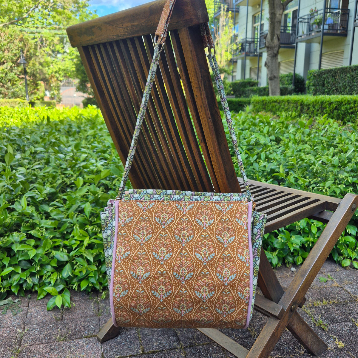 Large Knitting Project Bag – Convertible Tote