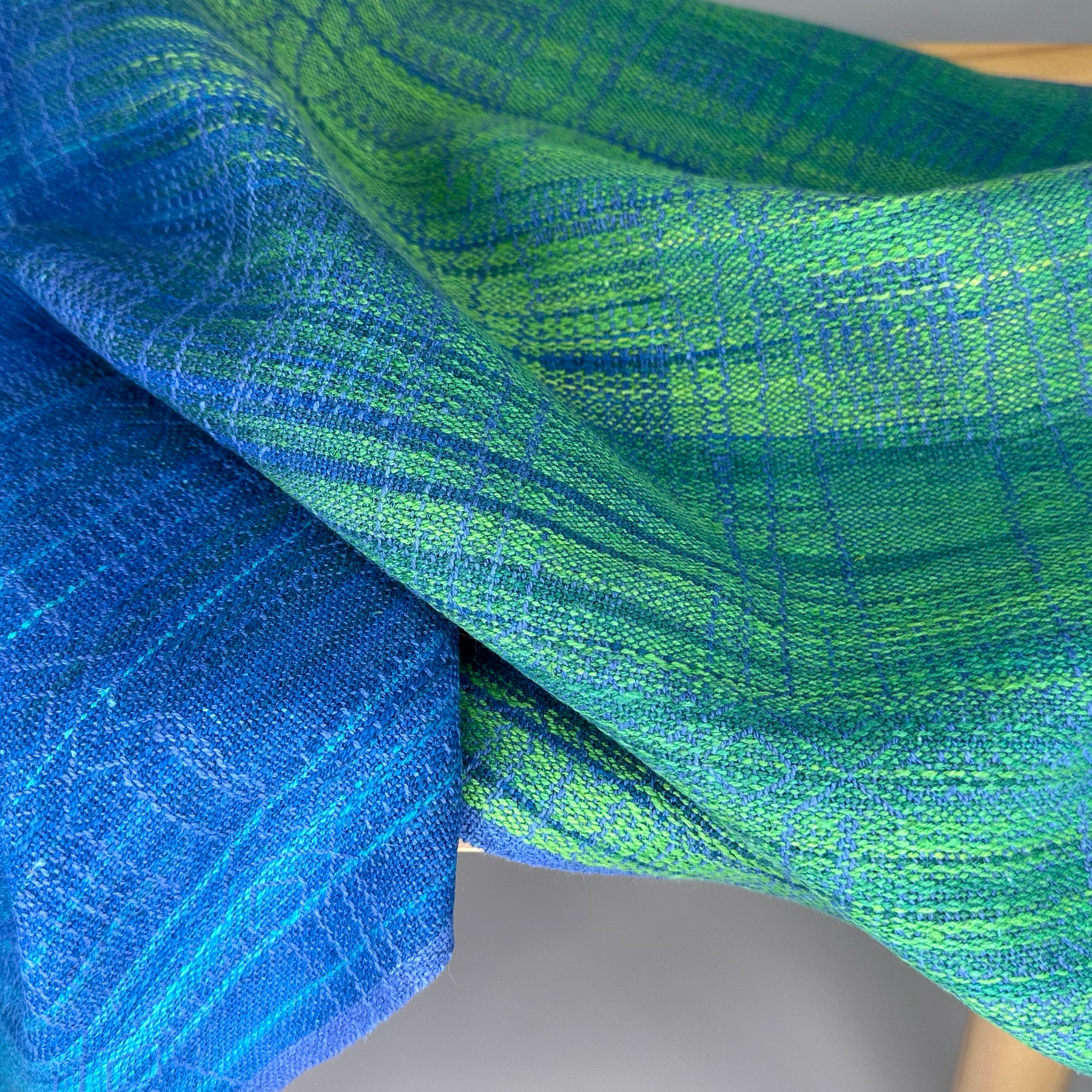 Hand-Dyed and Handwoven Linen/Cotton Tea Towels
