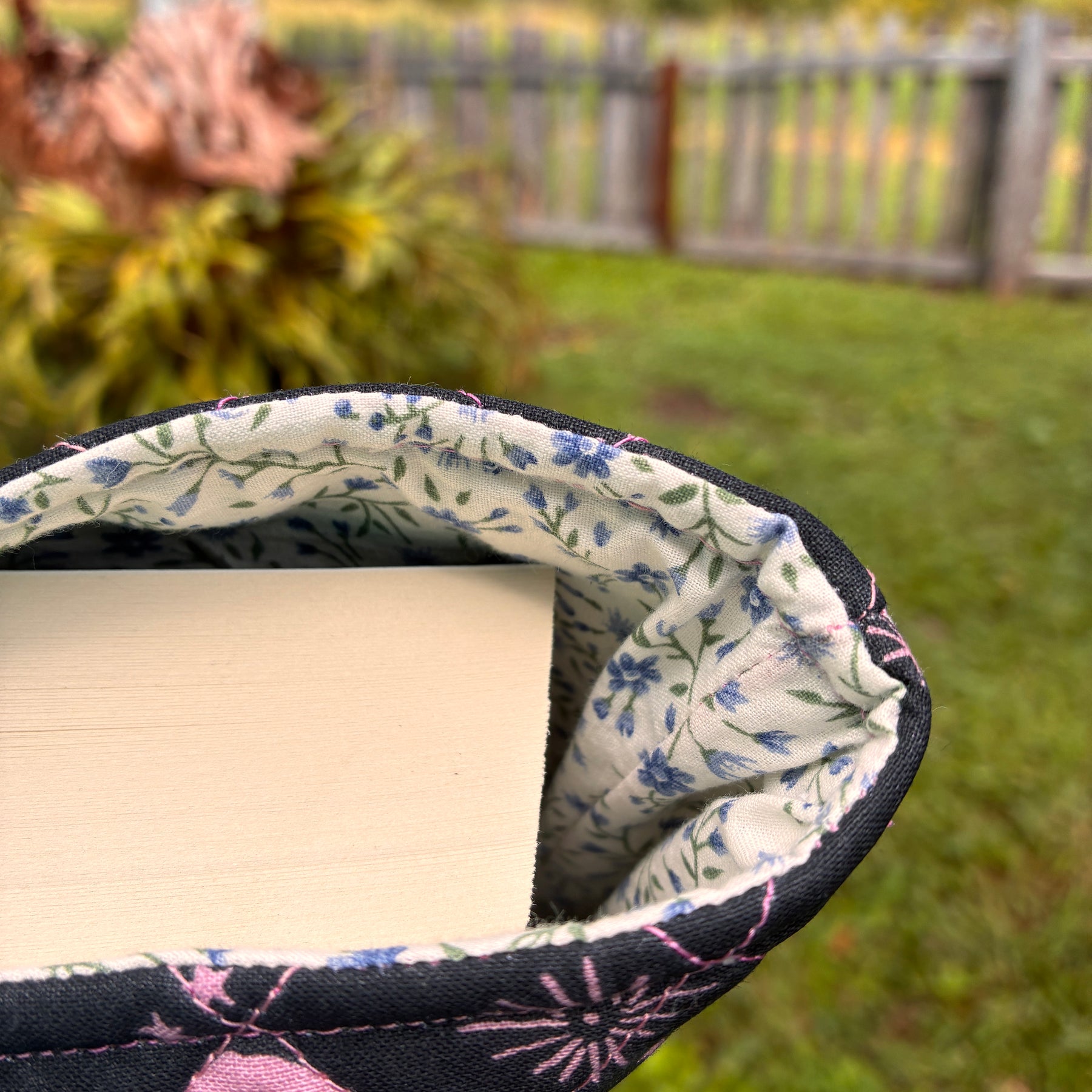 Large Book Sleeve (Black & Pink Celestial)