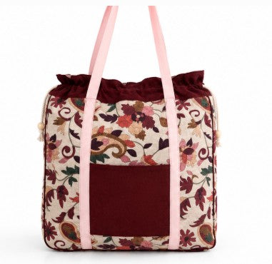 Vintage Floral Tote