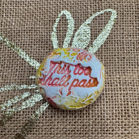 Mindfulness Stone - This too shall pass