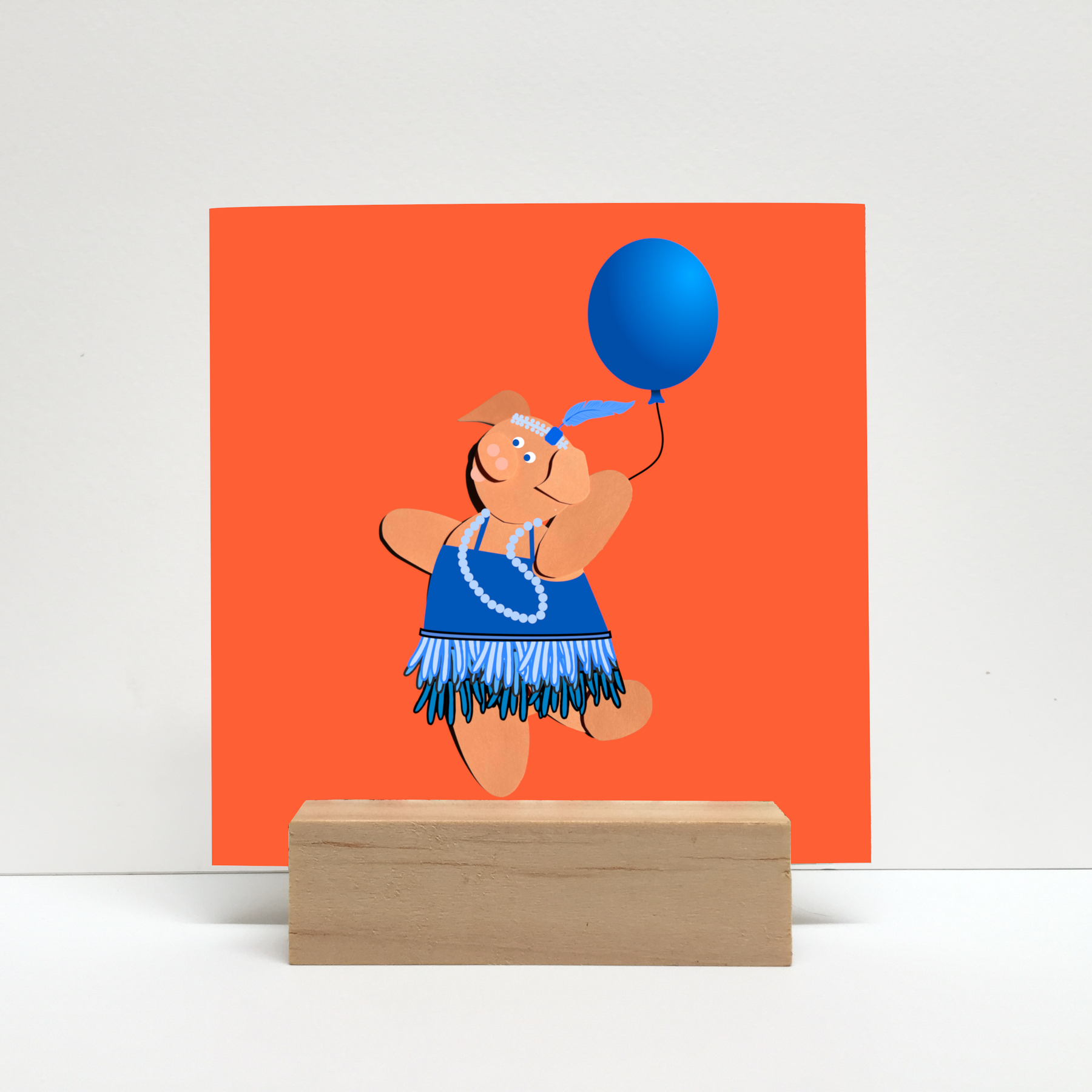 dancing pig