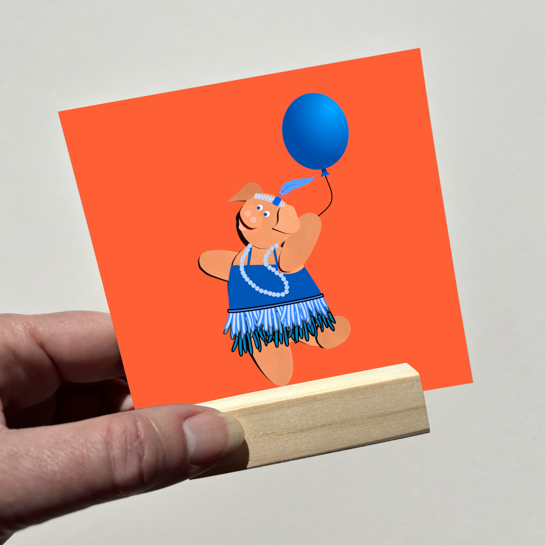 dancing pig