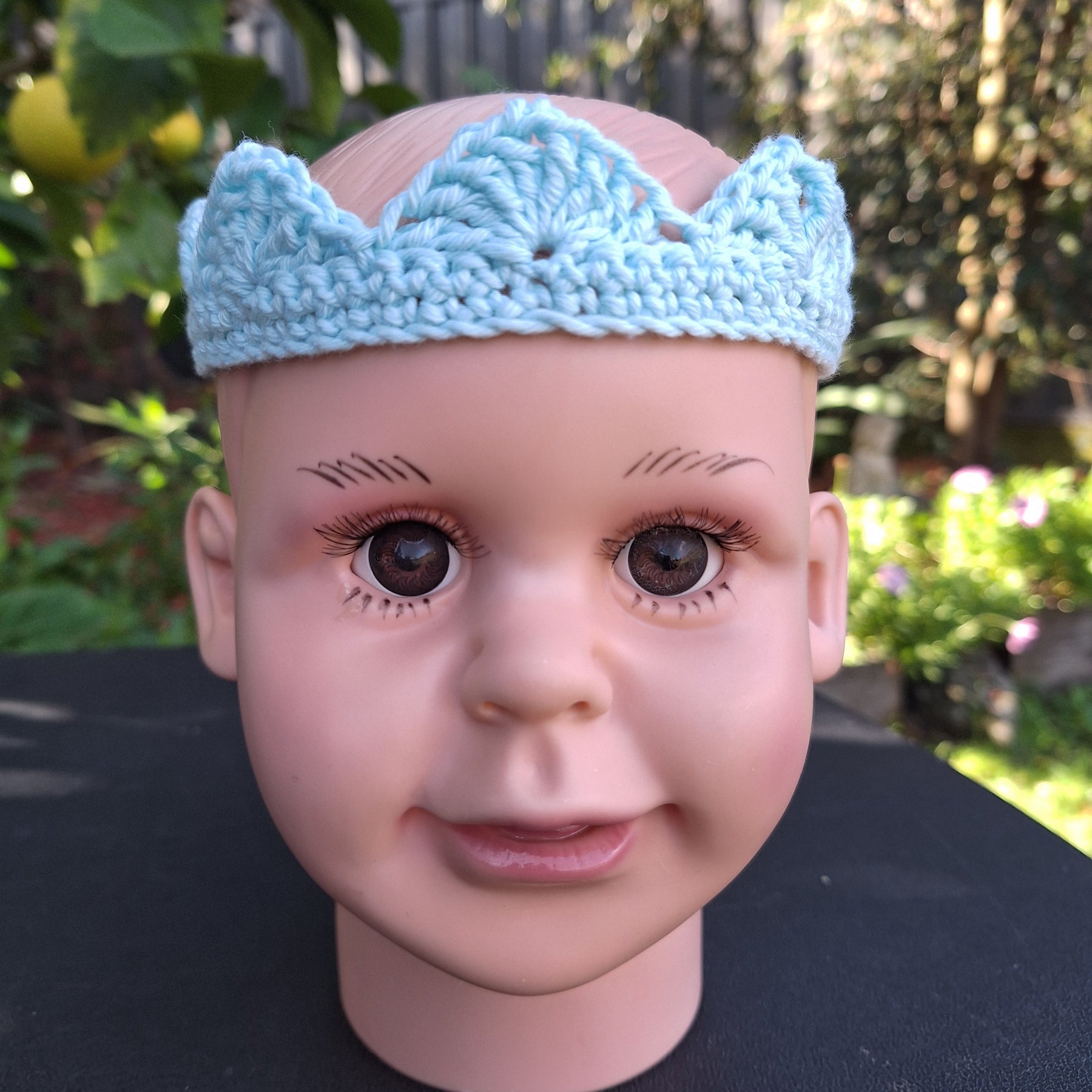 Handmade Adjustable Crochet Crowns