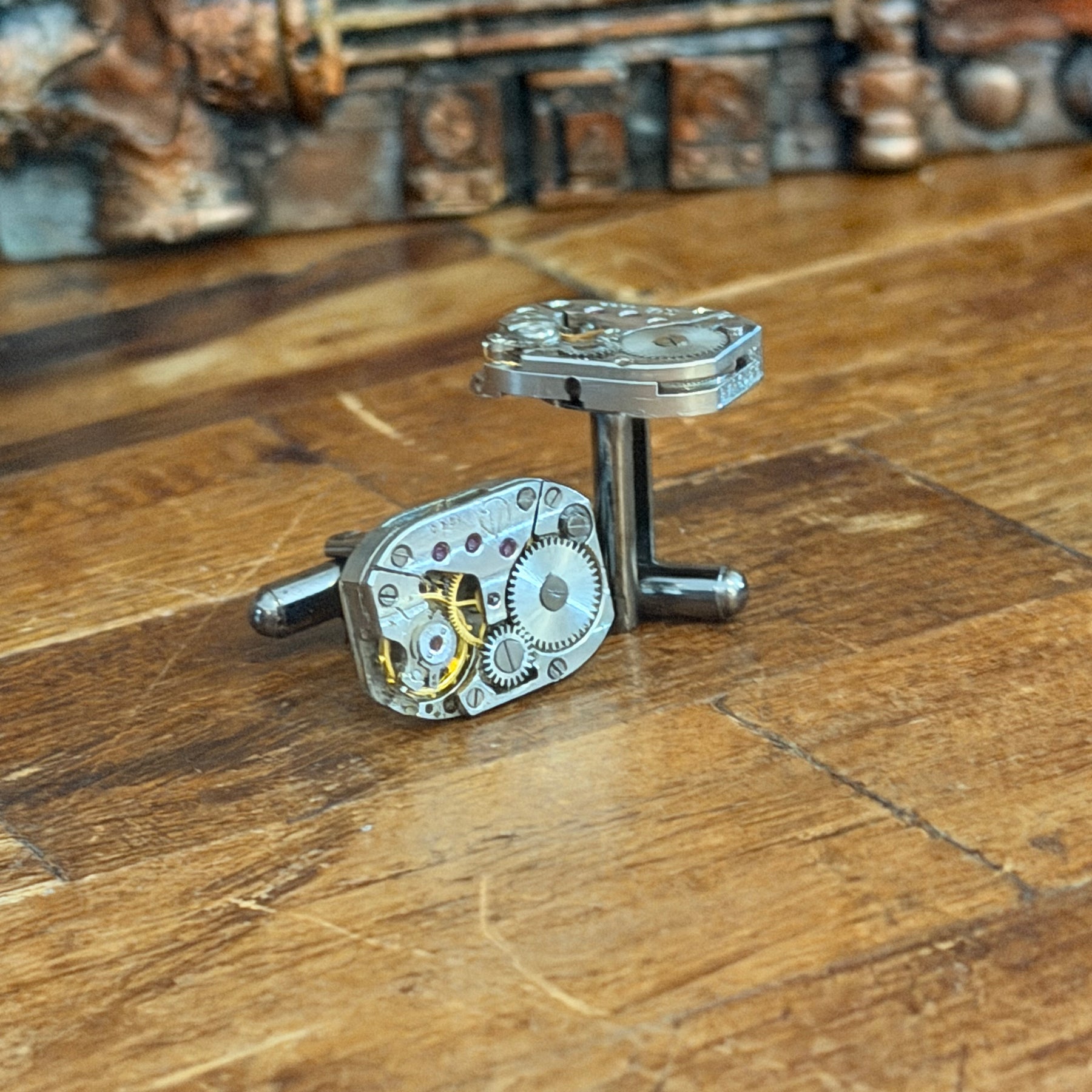 Steampunk Watch Movement Cufflinks