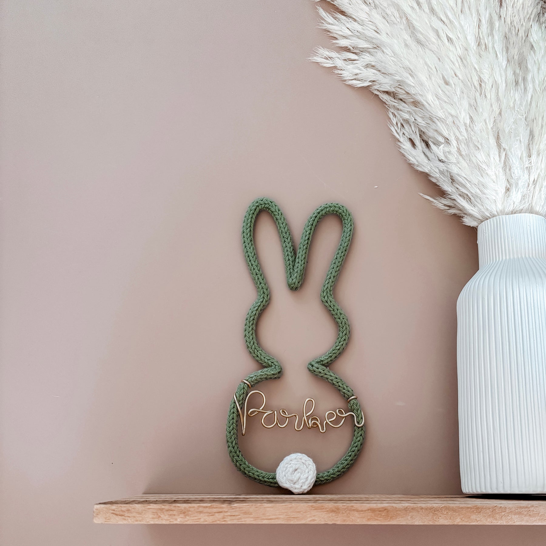Knitted Bunny Customisable | Pick your Colour