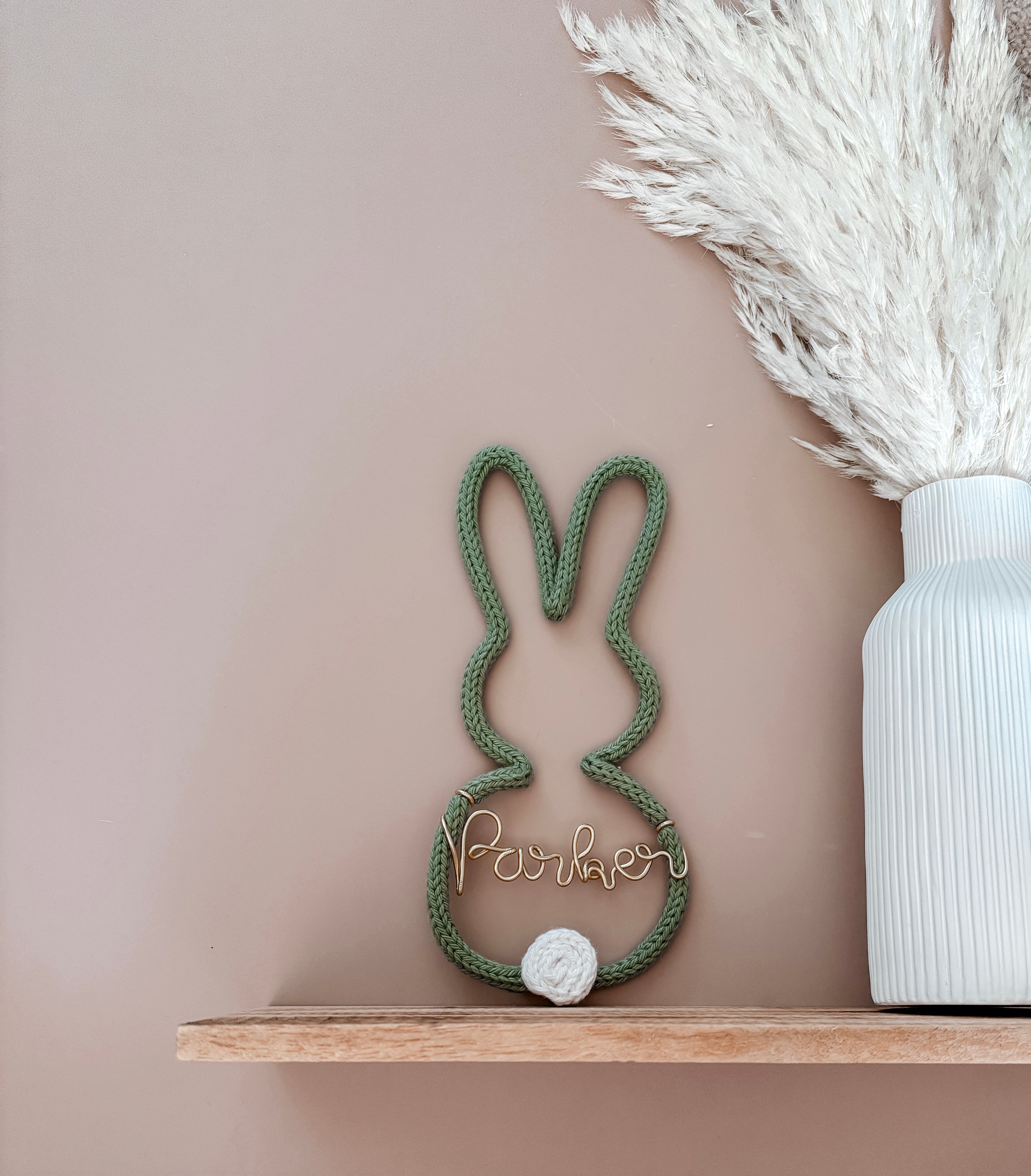 Knitted Bunny Customisable | Pick your Colour