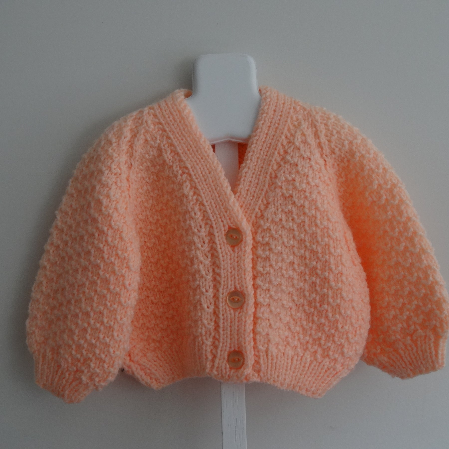 Peach Baby Jacket    0-3 Months