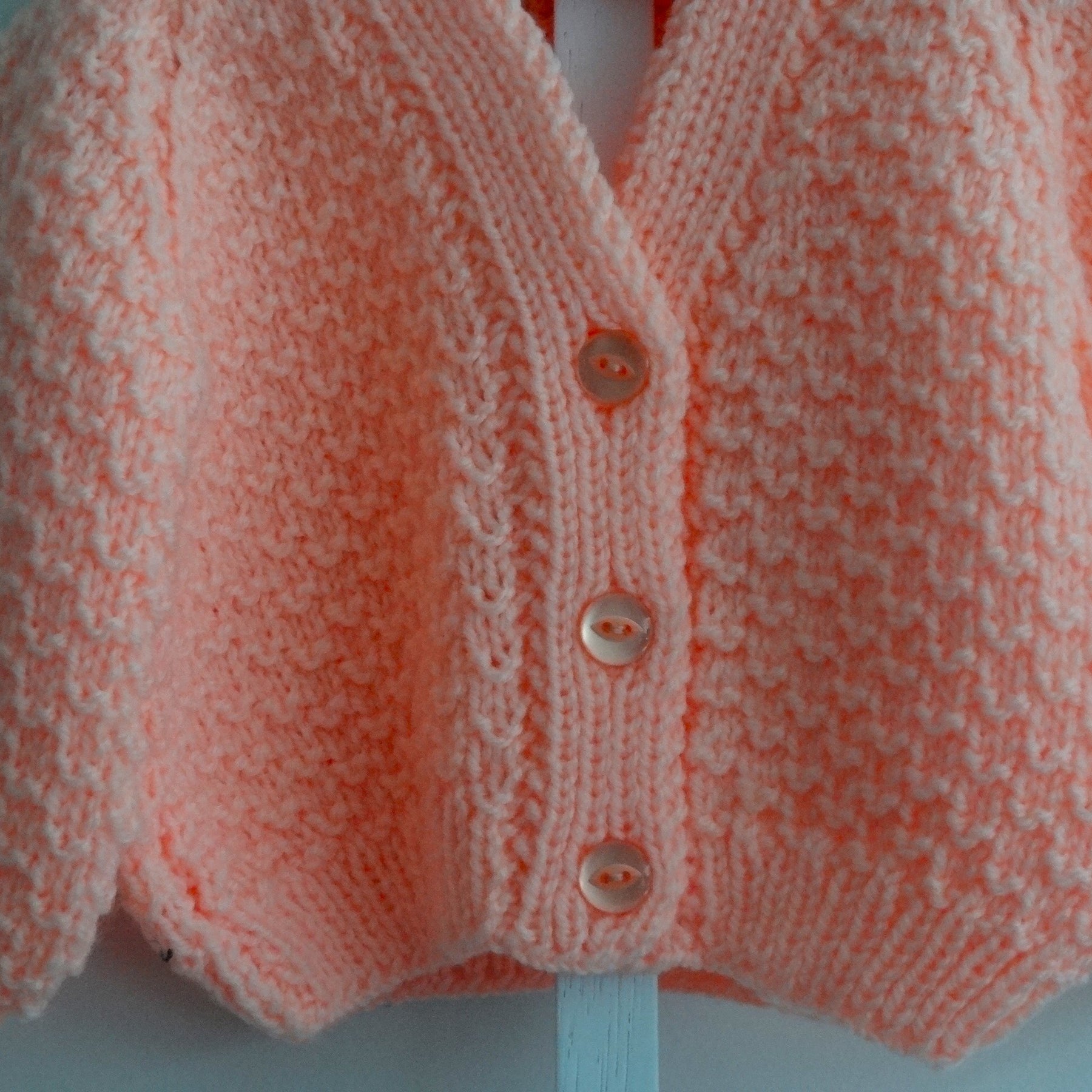 Peach Baby Jacket    0-3 Months