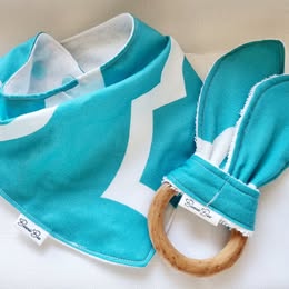 Bib and Bunny Ears Ring set | Handmade | 5 designs | BB11