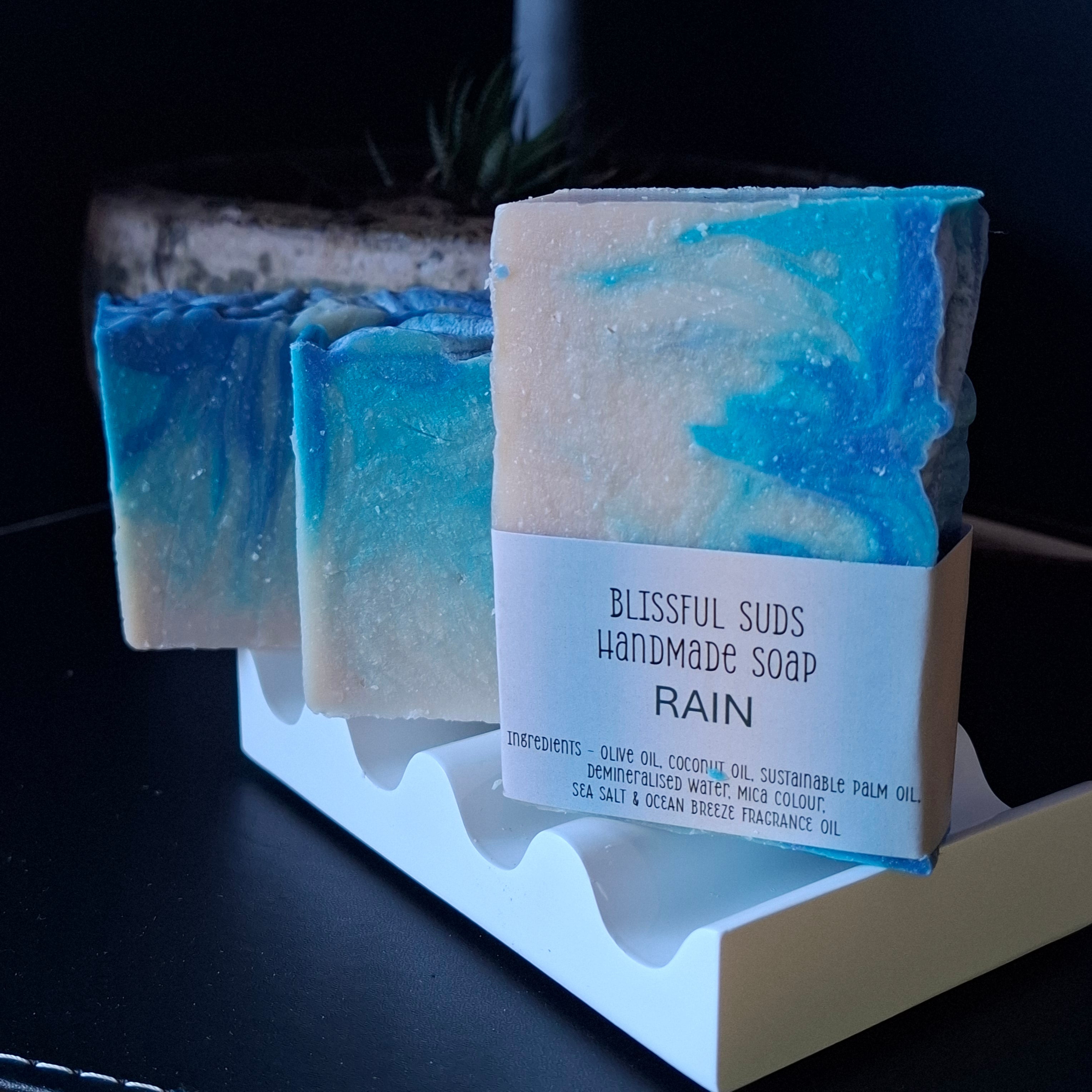 4 x Assorted Bulk Pack of Fragrance Full Size (130g each) Handmade Soapbars
