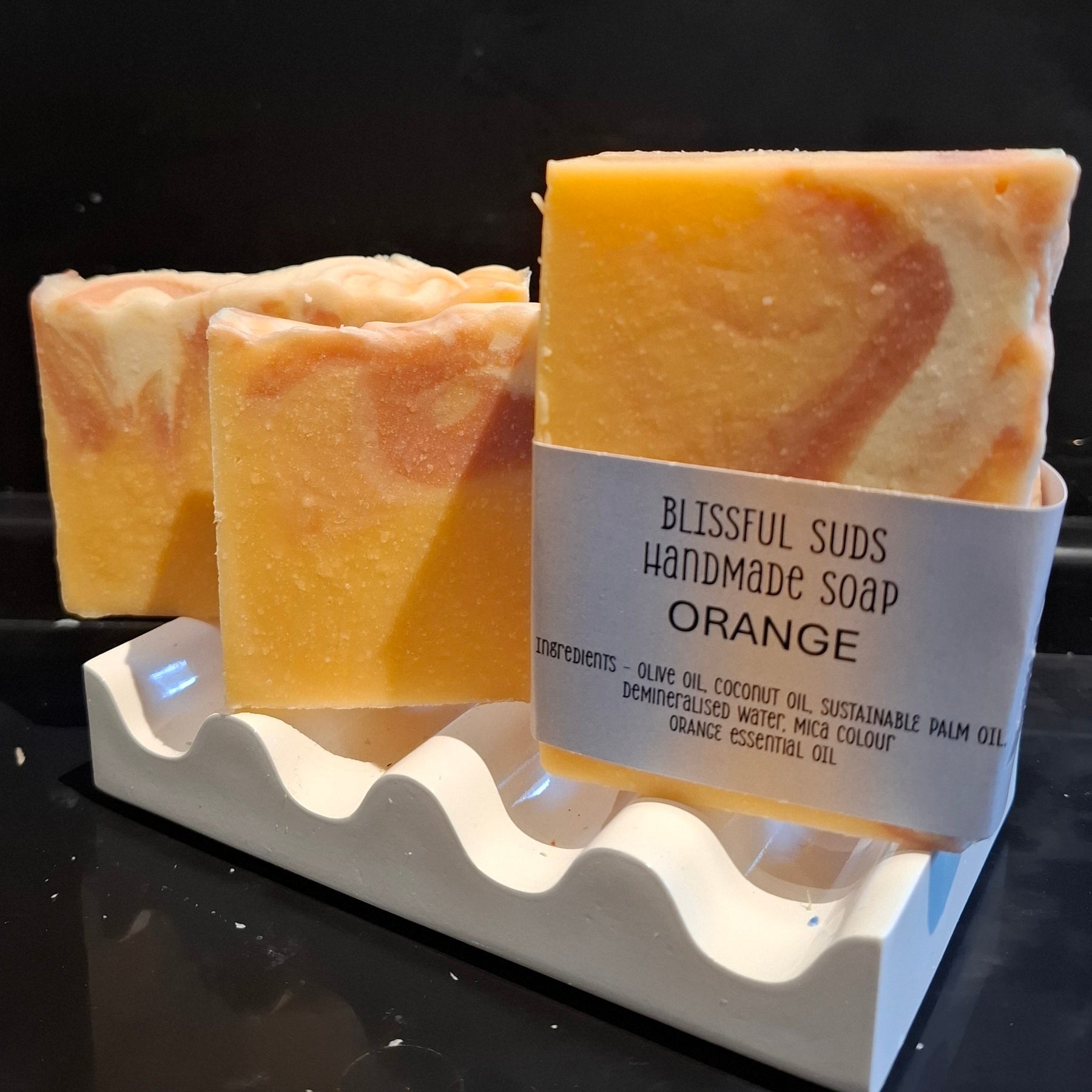 4 x Assorted Bulk Pack of Fragrance Full Size (130g each) Handmade Soapbars