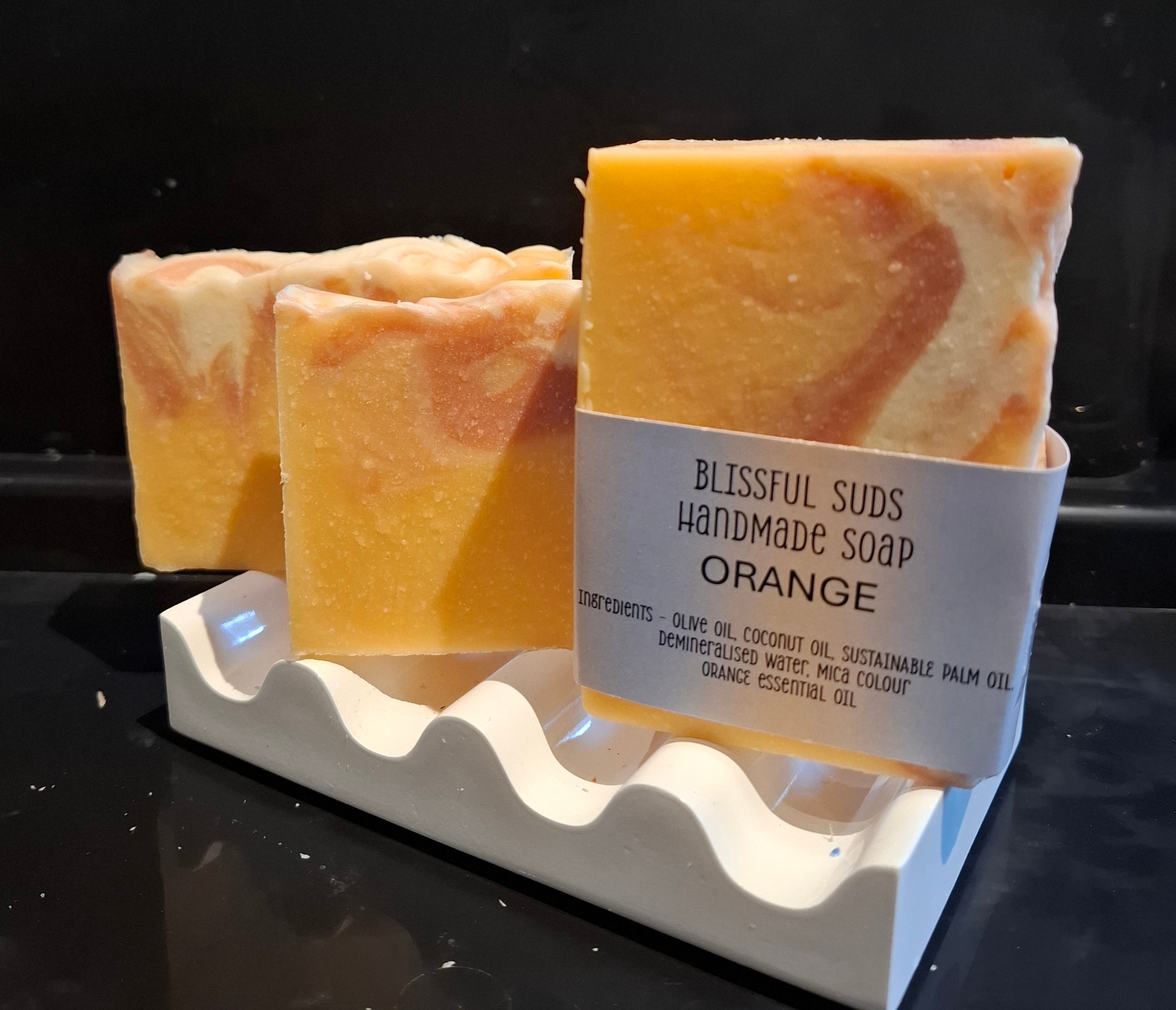 4 x Assorted Bulk Pack of Fragrance Full Size (130g each) Handmade Soapbars