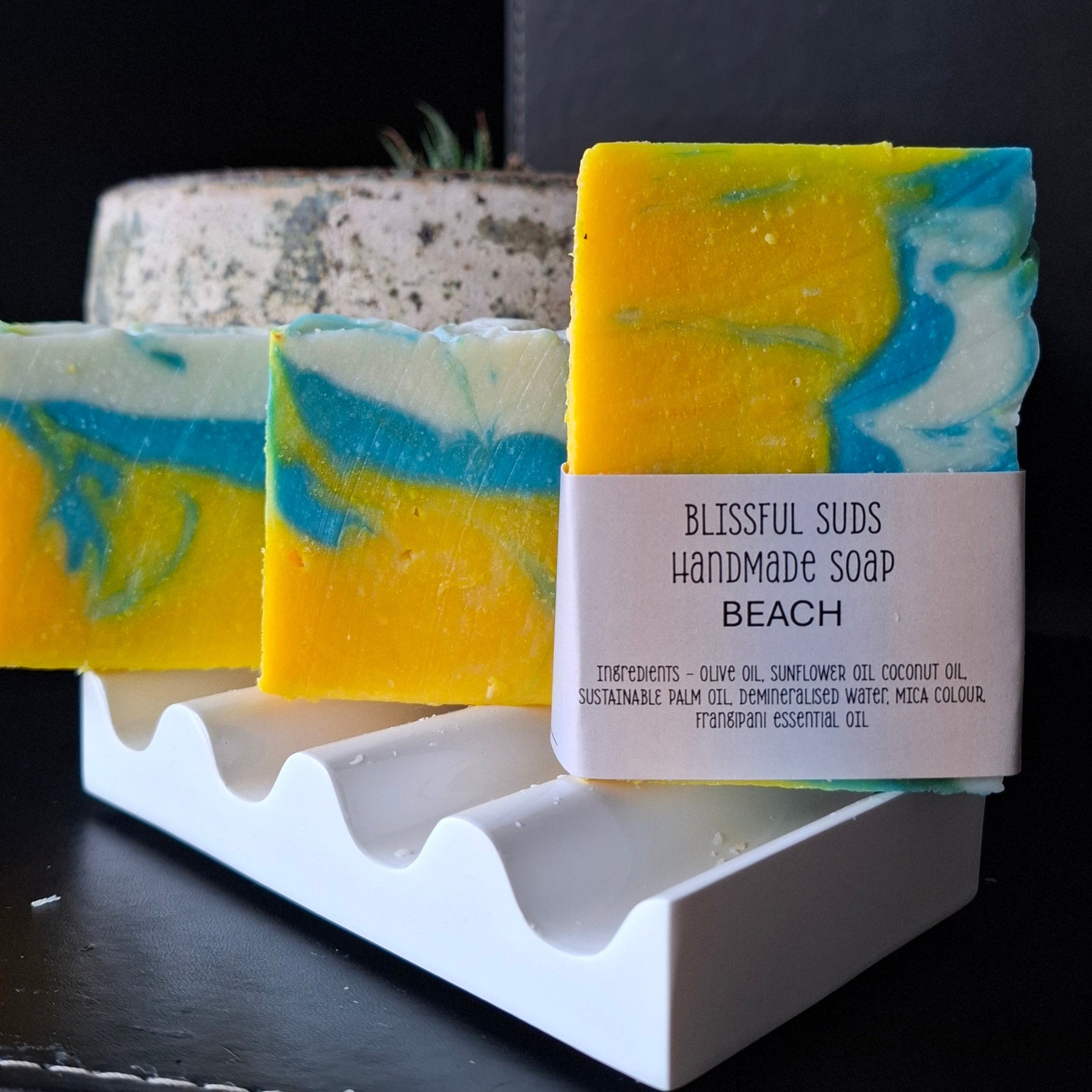 4 x Assorted Bulk Pack of Fragrance Full Size (130g each) Handmade Soapbars