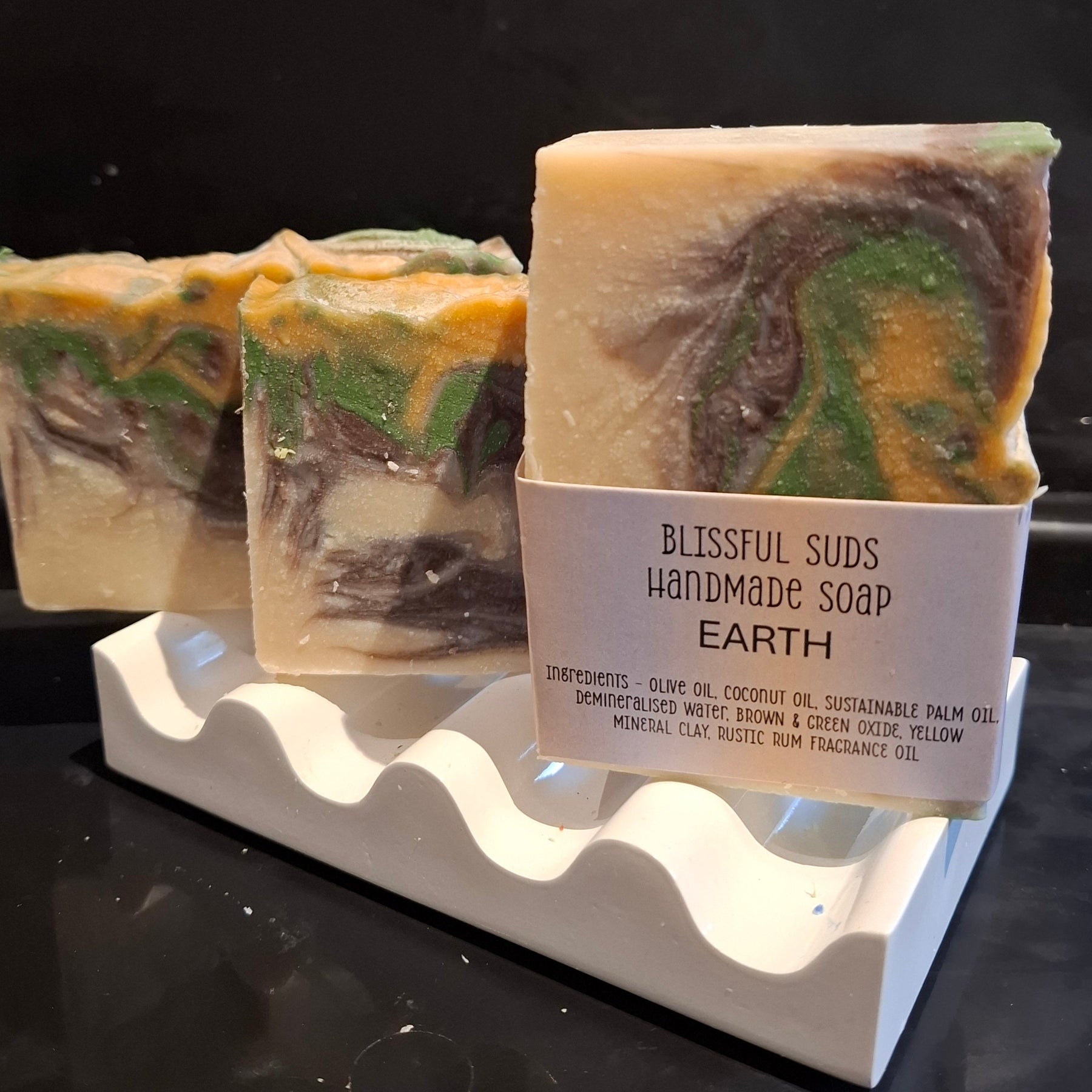 4 x Assorted Bulk Pack of Fragrance Full Size (130g each) Handmade Soapbars