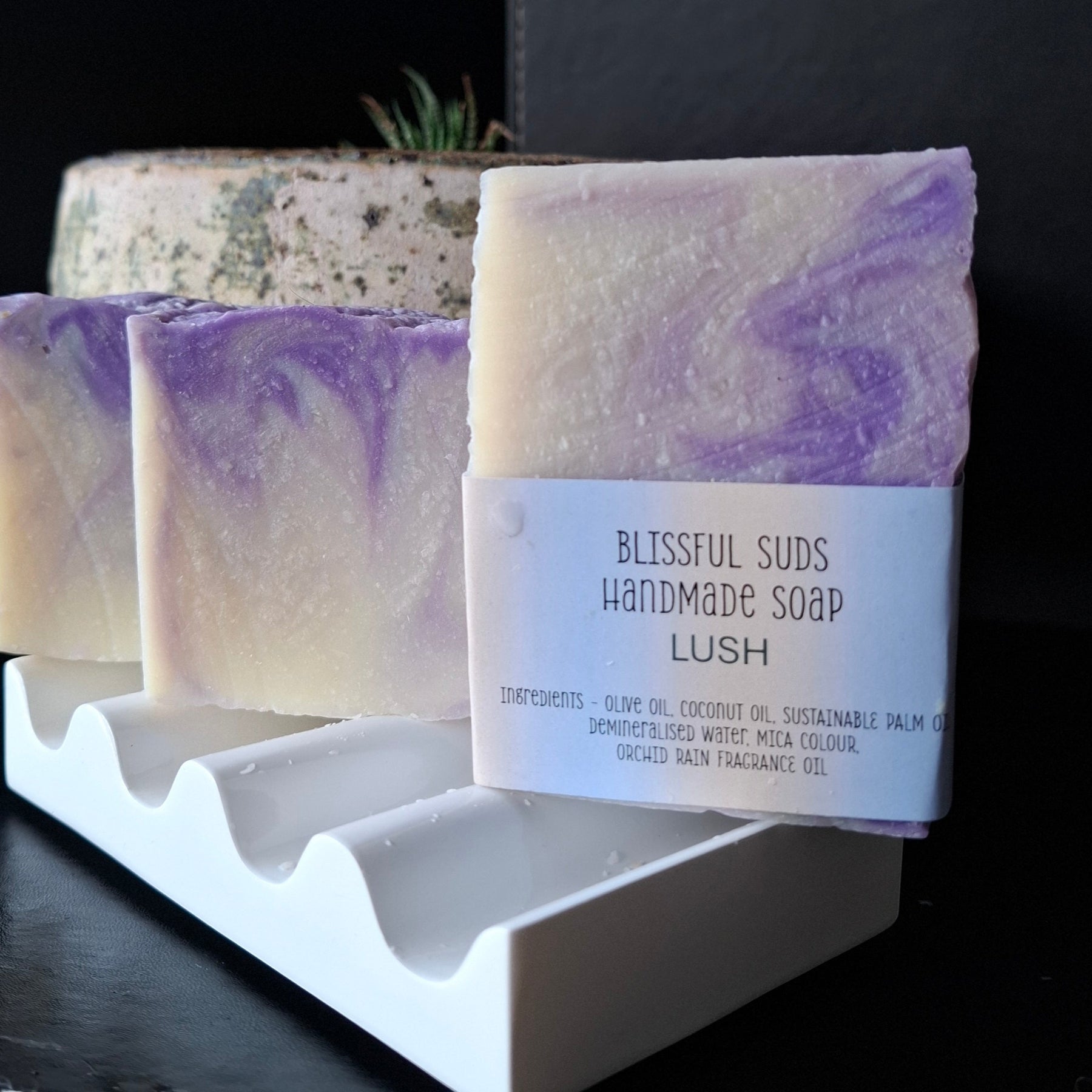 4 x Assorted Bulk Pack of Fragrance Full Size (130g each) Handmade Soapbars