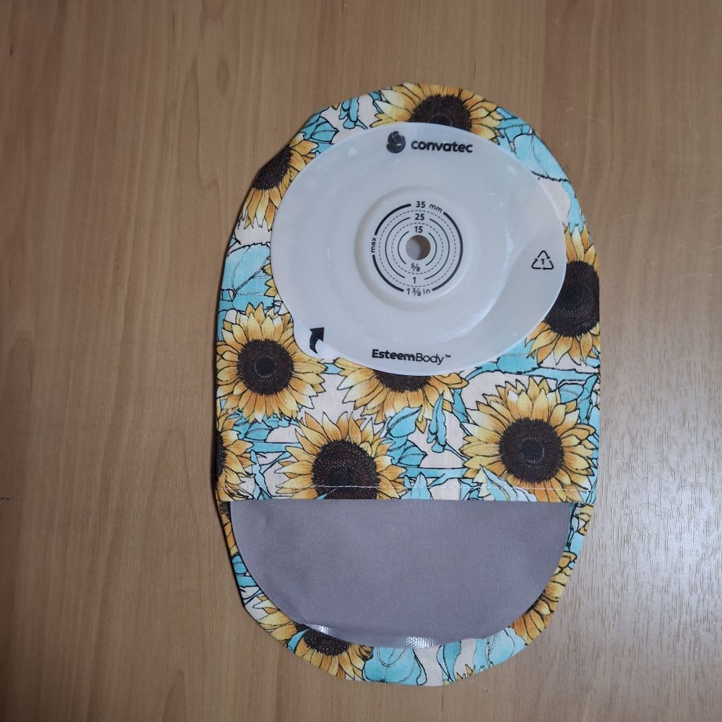 STOMA BAG COVER LARGE  Suitable for Ileostomy, Colostomy, Urostomy