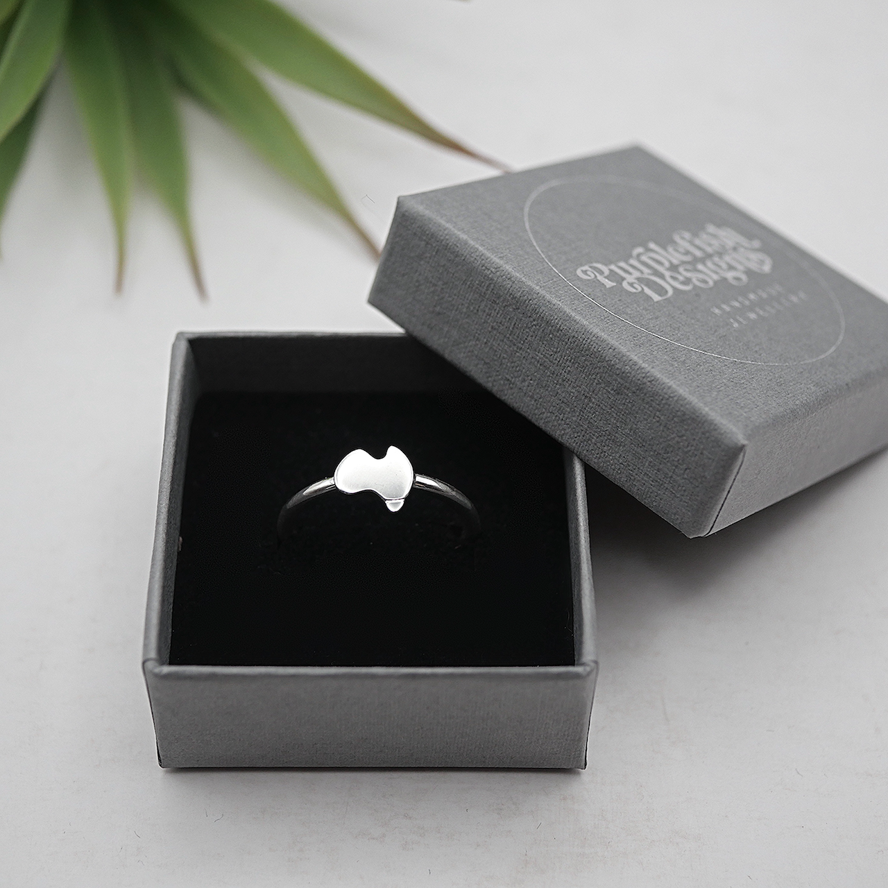 Aussie Map Ring - Handmade Sterling Silver Ring