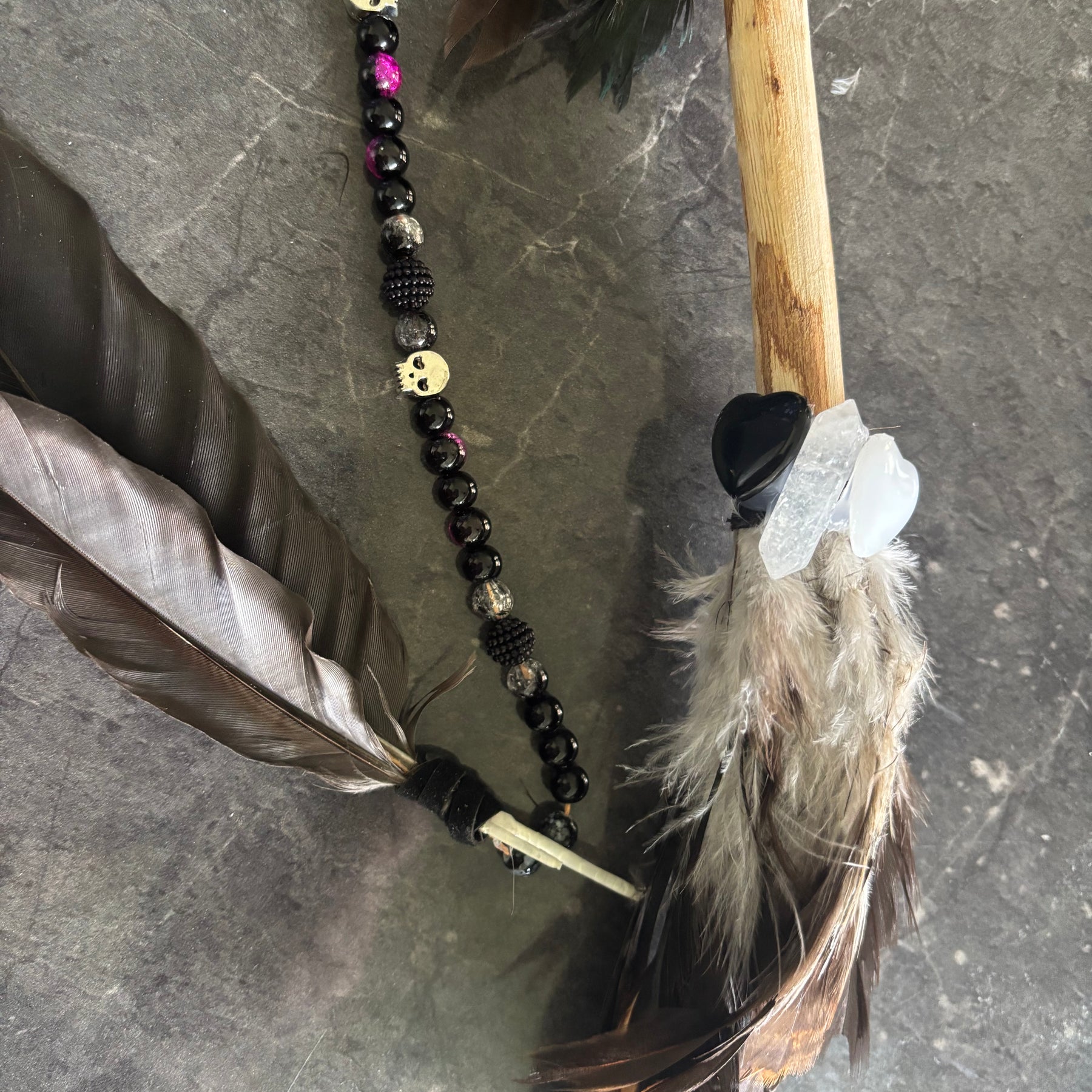 XL DEER Rattle - One of the Best! 🖤