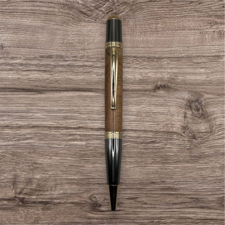 Swamp Kauri Sierra Ballpoint Pen – Gold Accents