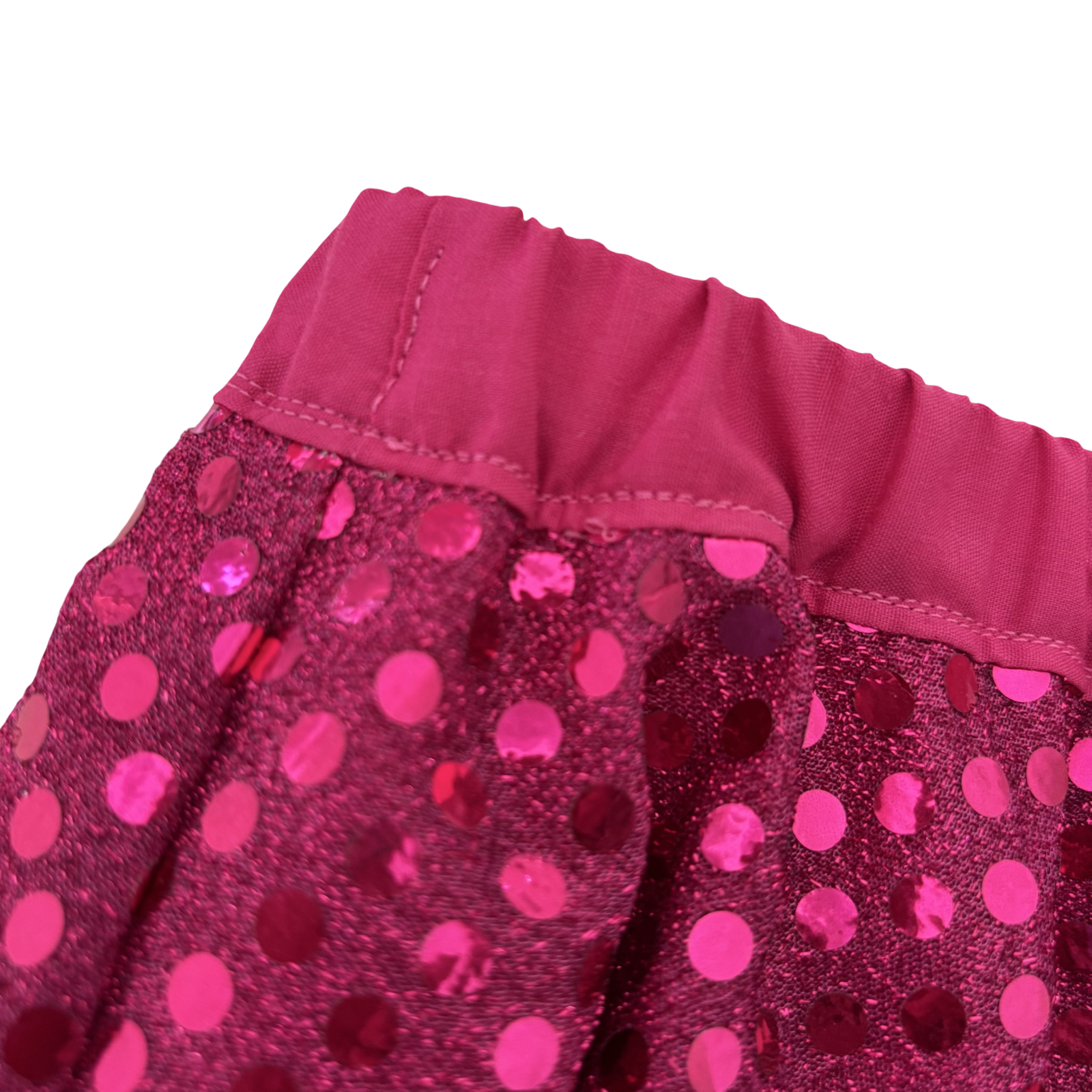 Pink sparkle sequin skirt