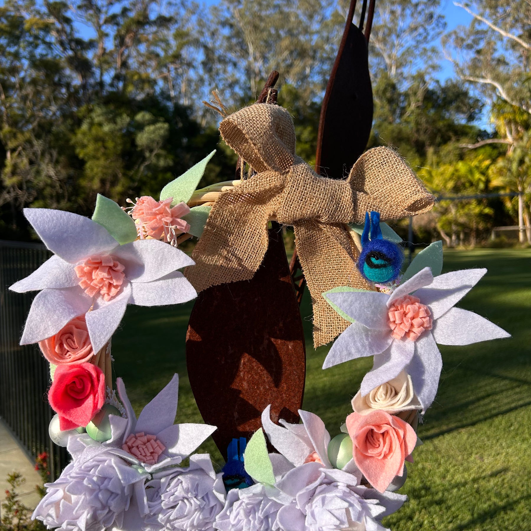 Aussie Wildflower Christmas Wreath