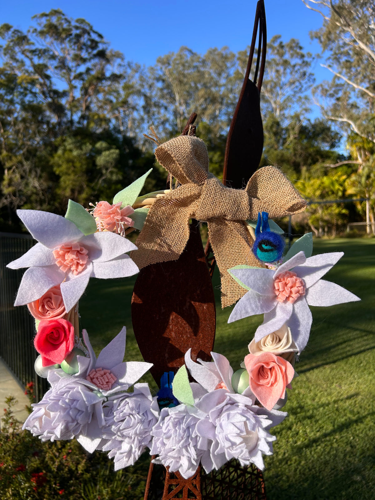 Aussie Wildflower Christmas Wreath