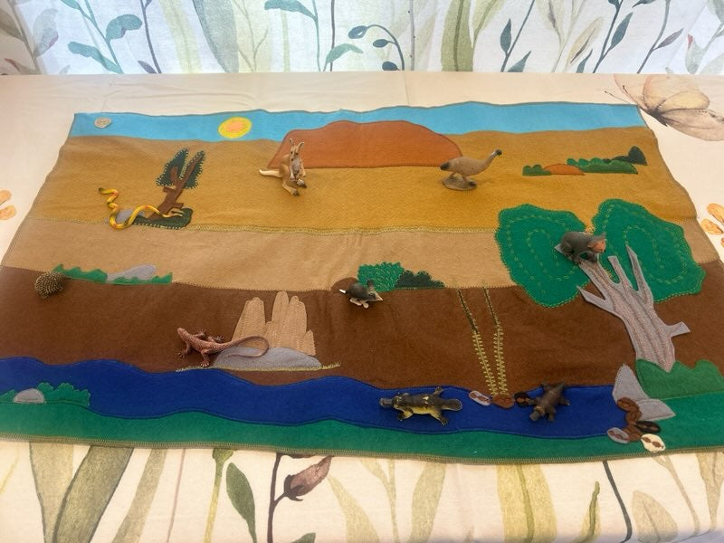 Children's Playmat Aussie Outback D