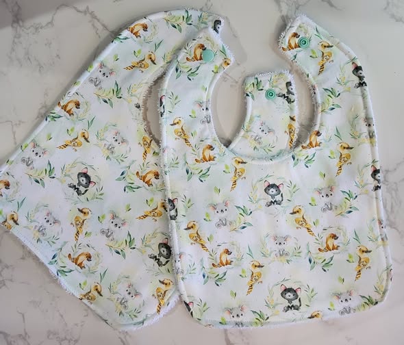 Aussie Animals Bibs