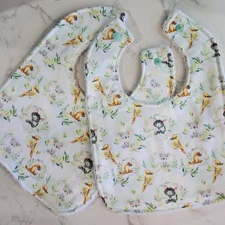 Aussie Animals Bibs