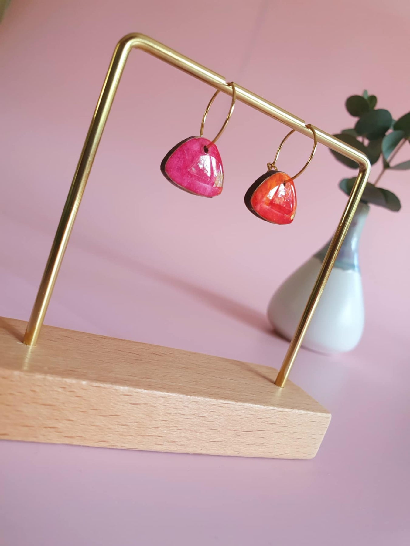 The Fiesta Collection | Resin art earrings | Part 2 | Small dangles | Studs | Pendants