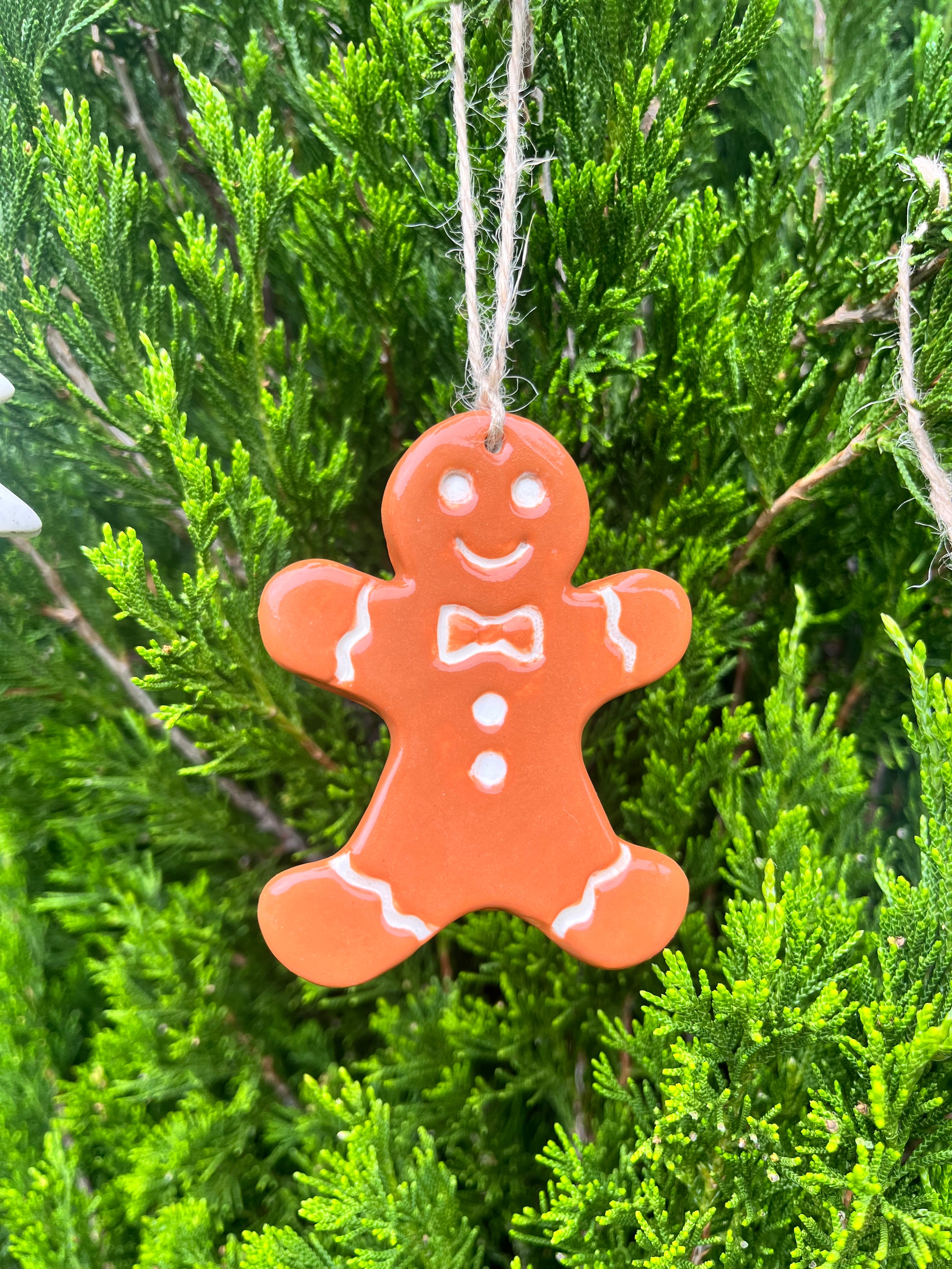 Ceramic Christmas Ornaments (3 Pack)