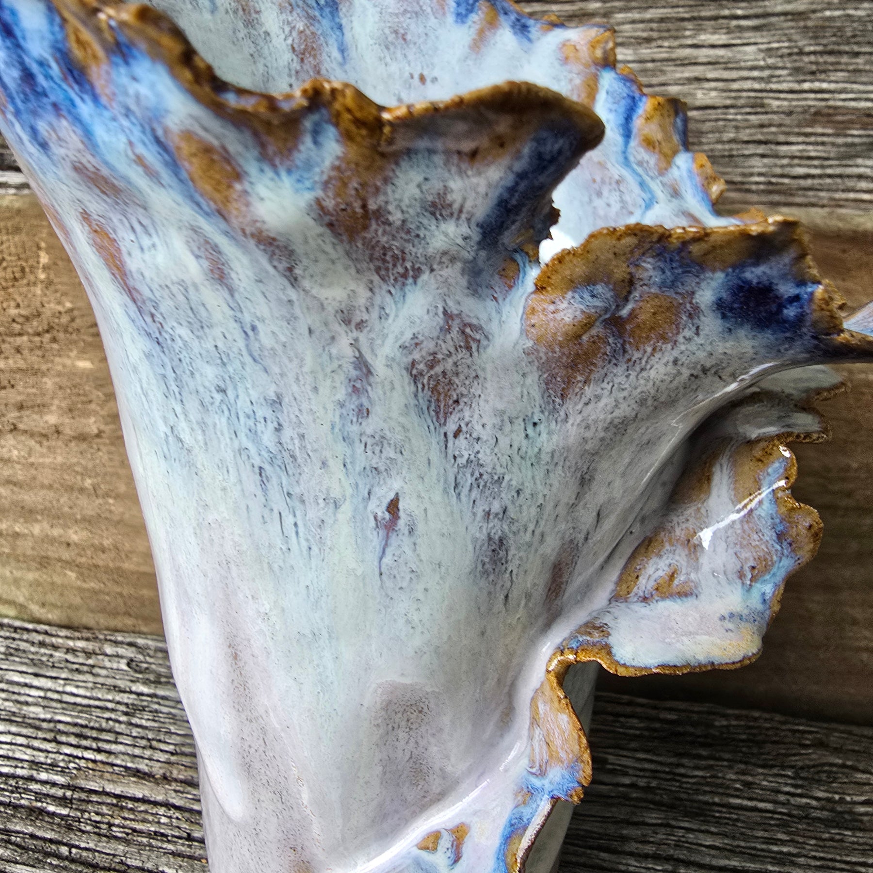 Stunning large petal vase