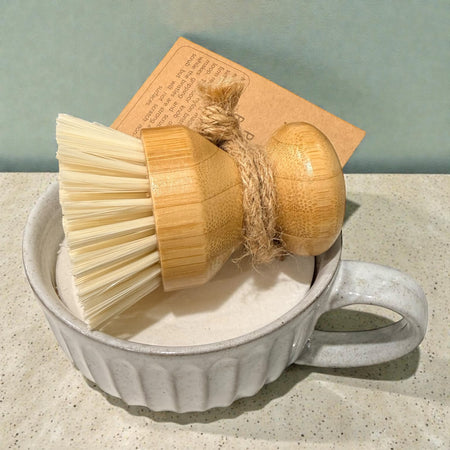 Solid Dish Soap Set - Soap-Bowl-Brush