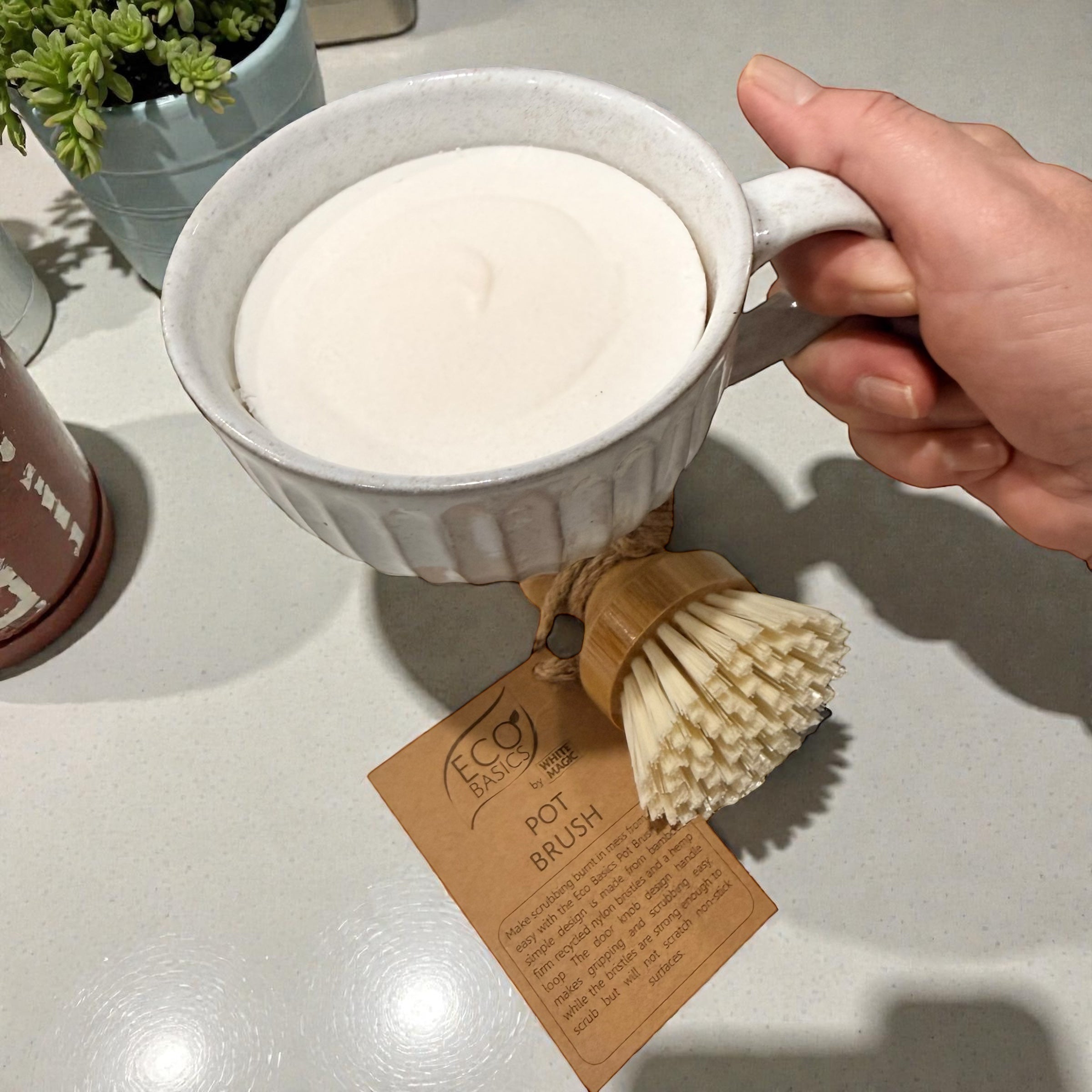 Solid Dish Soap Set - Soap-Bowl-Brush