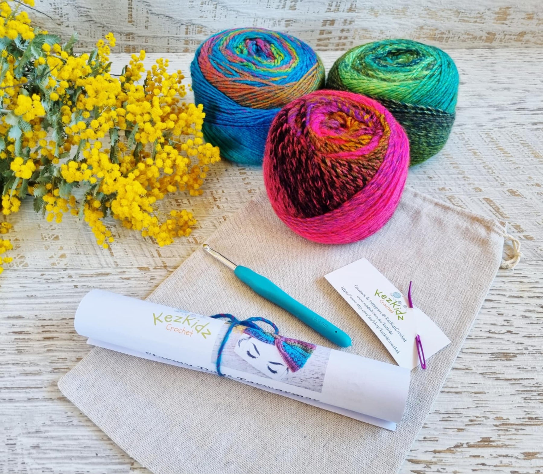 DIY Crochet Earwarmer Kit