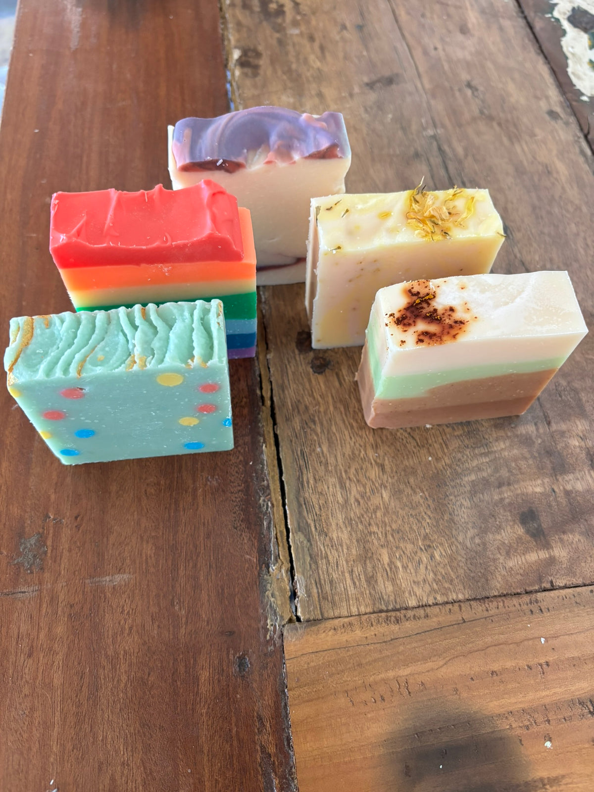 Tallow & Coconut 5 Handmade Soaps Pack