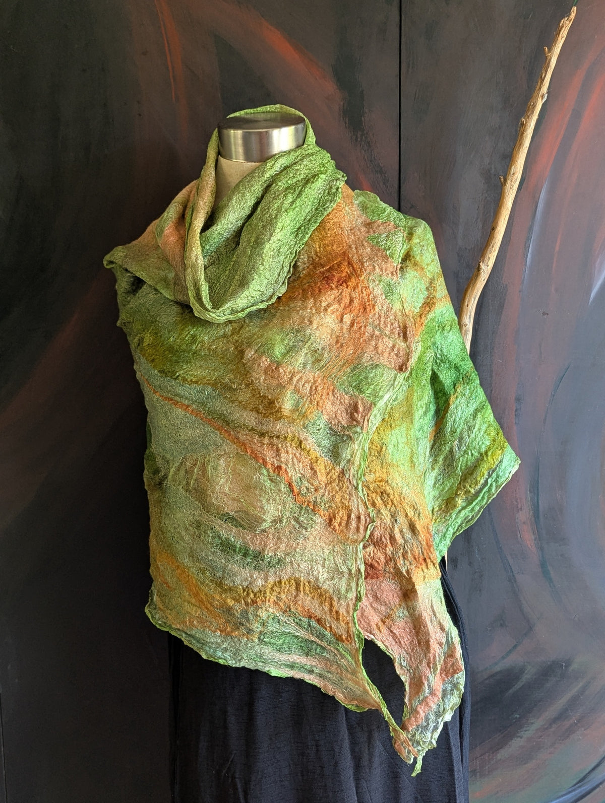 Nuno Felt Shawl-Rivendell