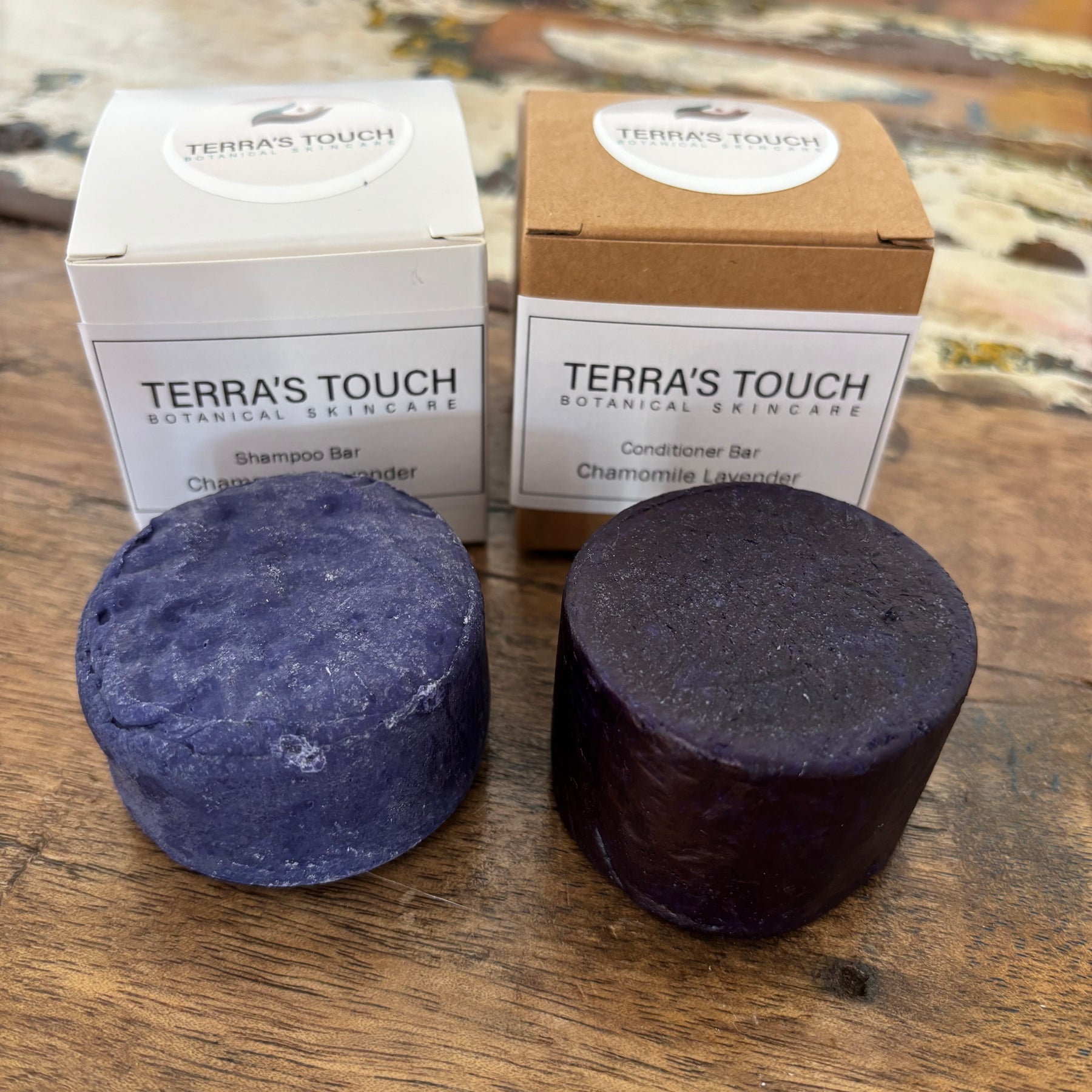 Purple Toning Shampoo & Conditioner Duo | Chamomile Lavender | Handmade Hair Care